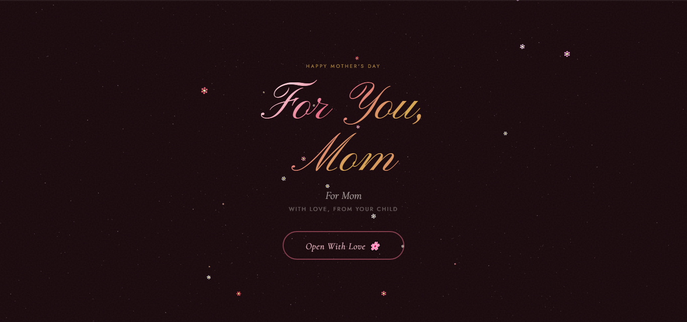 Bloom For Mom 🌸
